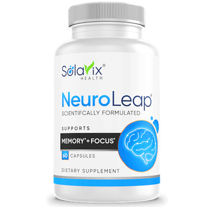 NeuroLeap nootropic brain health supplement, front label